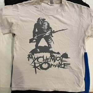 My Chemical Romance skeleton soldier shirt